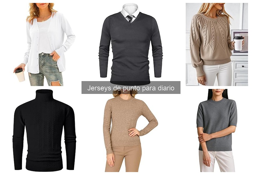 Mejores jerseys de punto para el invierno 2023: Comparativa