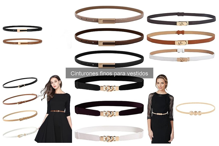 Mejores lugares para comprar cinturones finos para vestidos