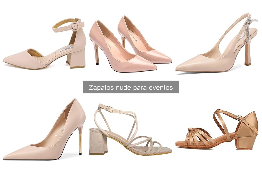 Mejores lugares para comprar zapatos nude para eventos