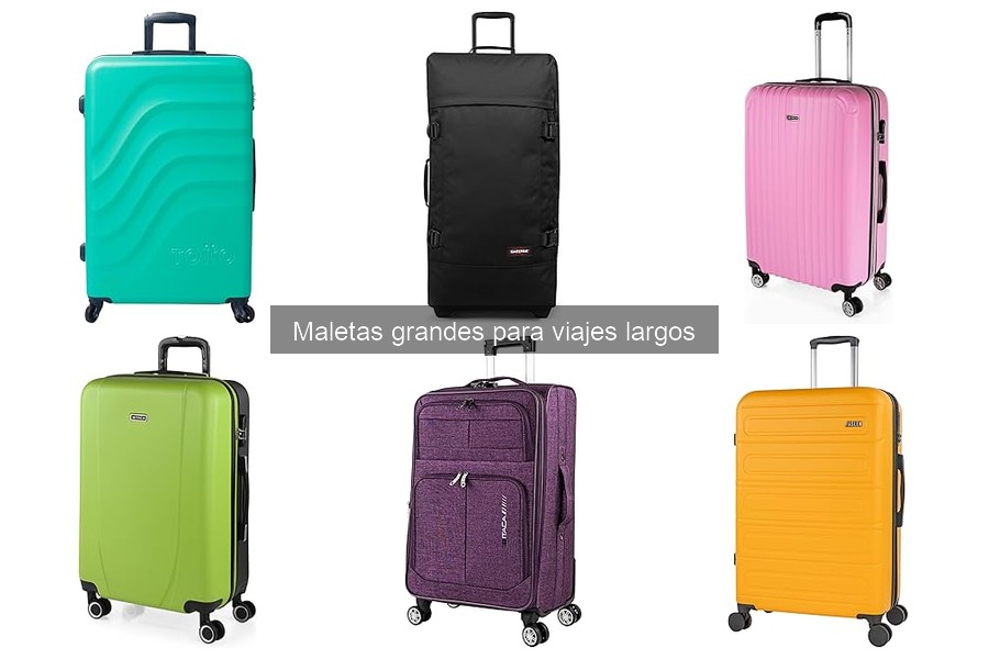 Mejores maletas grandes para viajes largos en 2023