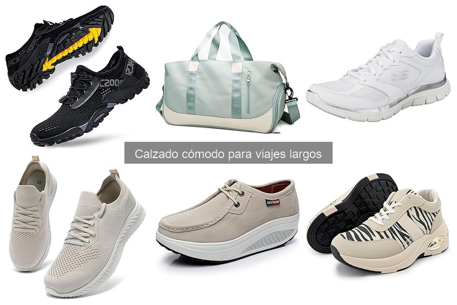 Mejores marcas de calzado cómodo para viajes largos