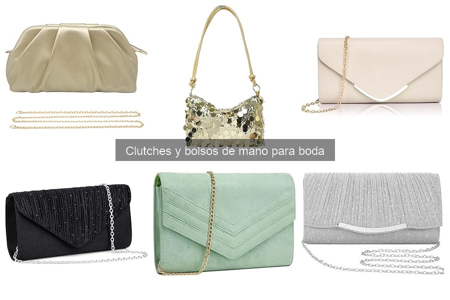 Mejores marcas de clutches para bodas: elegancia y estilo