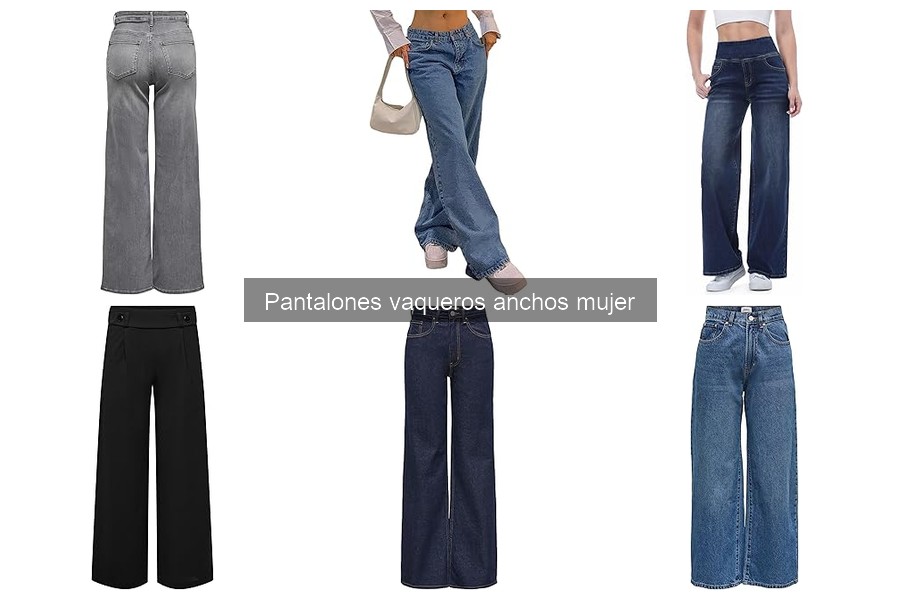 Mejores marcas de pantalones vaqueros anchos para mujer