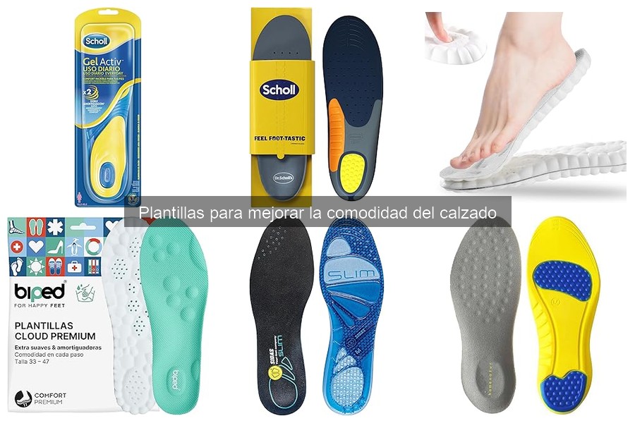 Mejores marcas de plantillas cómodas para calzado