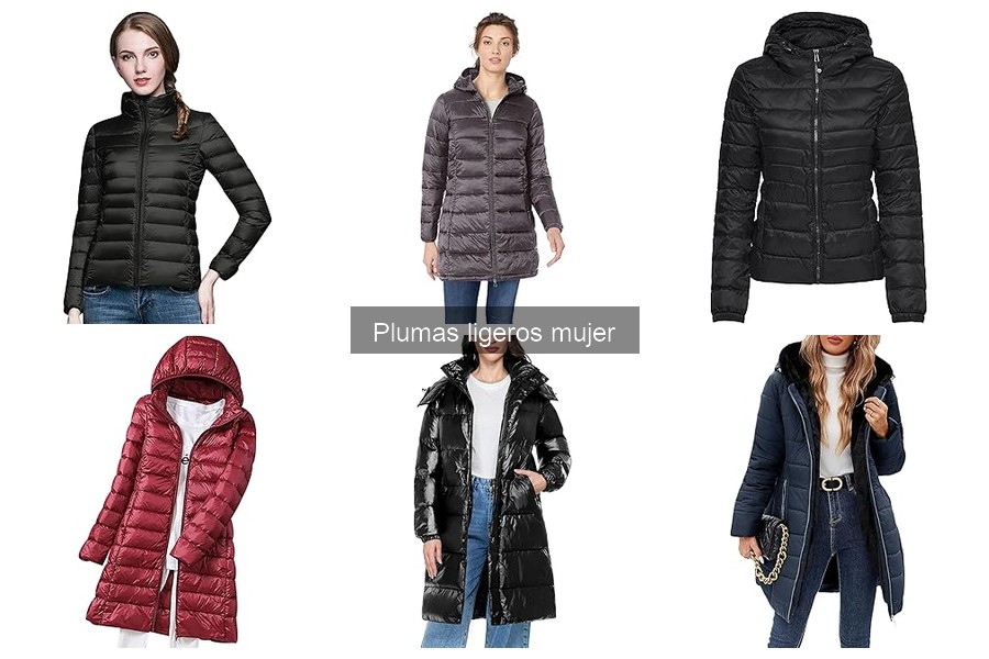 Mejores marcas de plumas ligeros para mujer 2023
