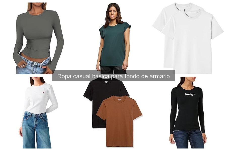 Mejores marcas de ropa casual básica para tu armario