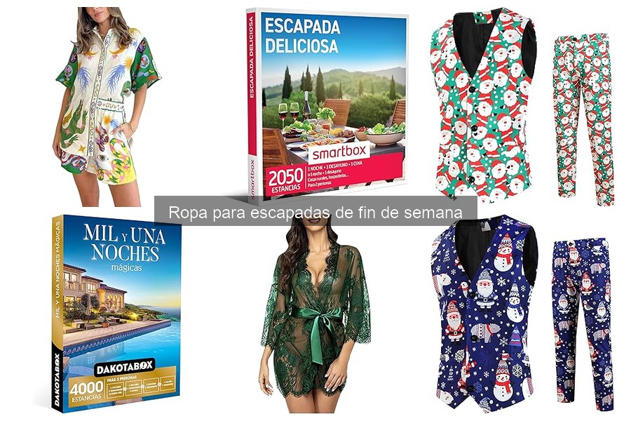 Mejores marcas de ropa para escapadas de fin de semana