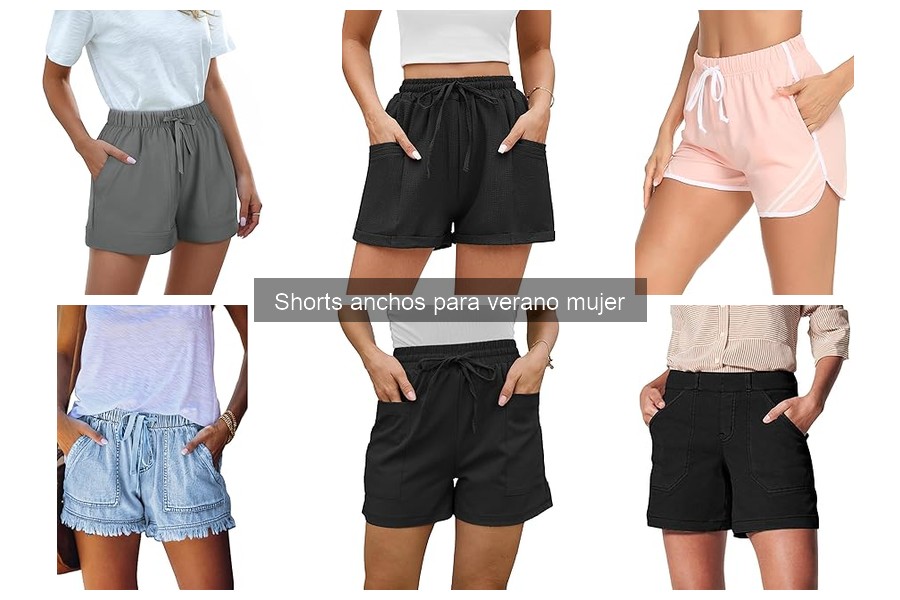 Mejores marcas de shorts anchos para mujer en verano
