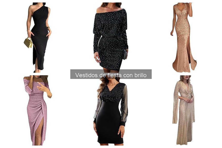 Mejores marcas de vestidos de fiesta con brillo en 2023