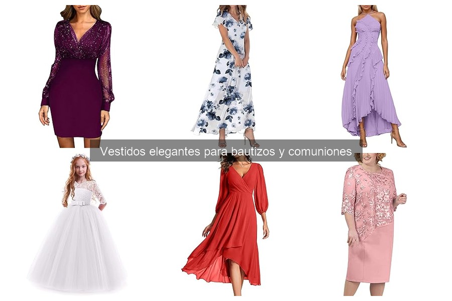 Mejores marcas de vestidos elegantes para bautizos y comuniones