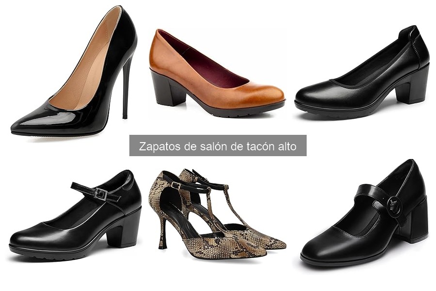 Mejores marcas de zapatos de salón de tacón alto