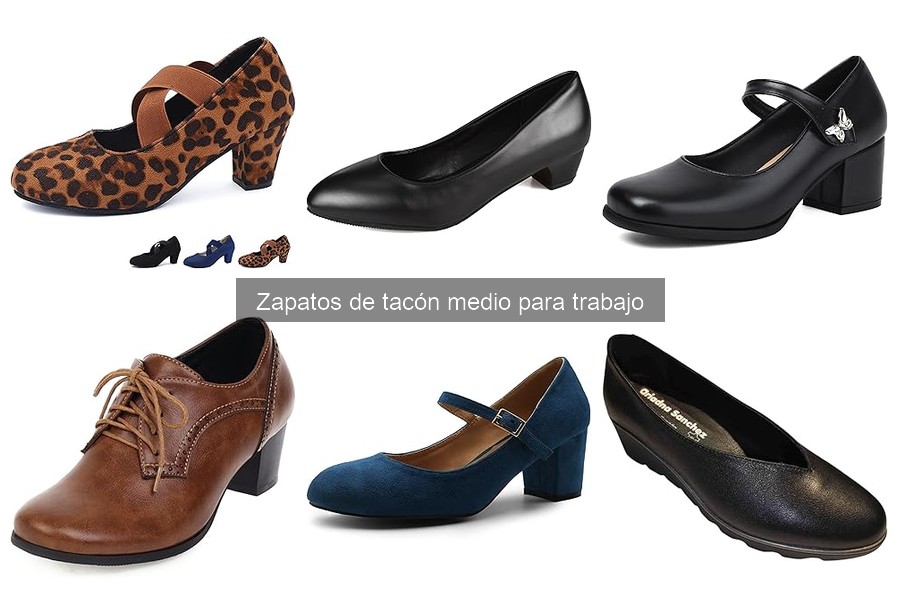 Mejores marcas de zapatos de tacón medio para el trabajo