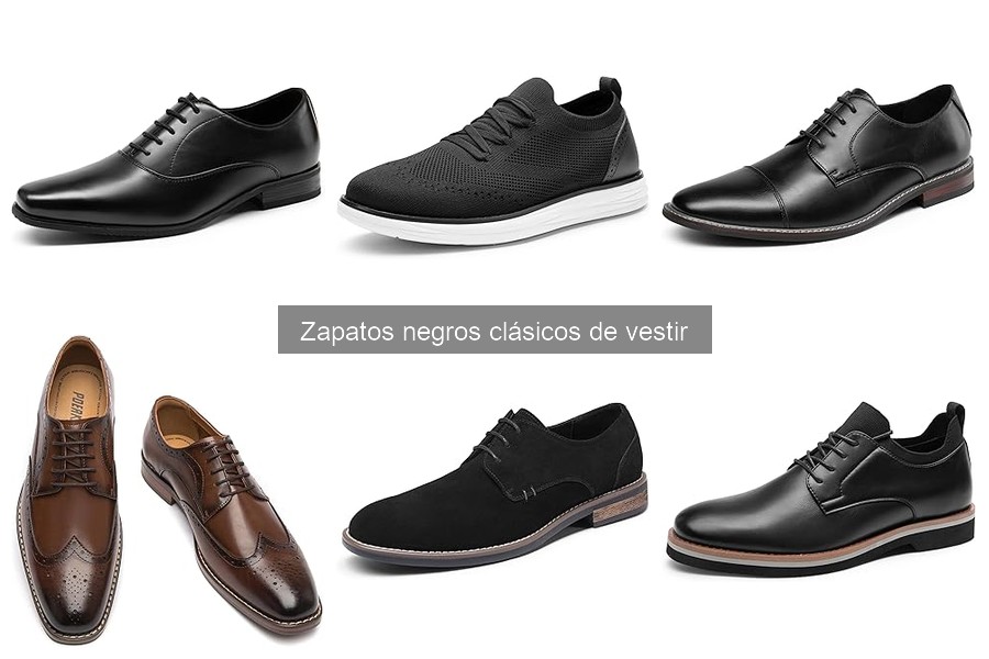 Mejores marcas de zapatos negros clásicos de vestir