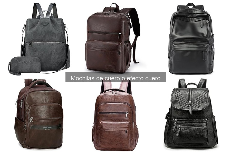 Mejores mochilas de cuero para el trabajo - Comparativa 2023