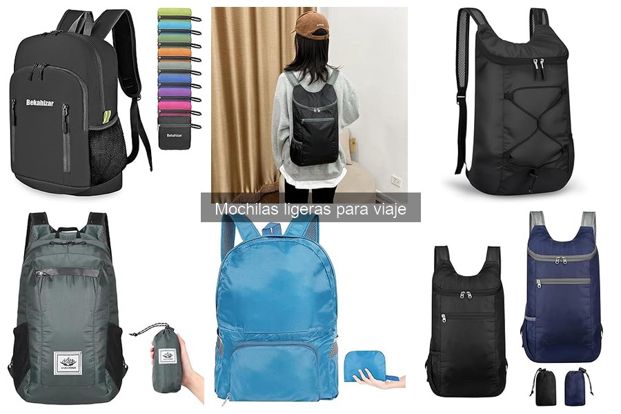 Mejores mochilas ligeras para viaje según tu destino