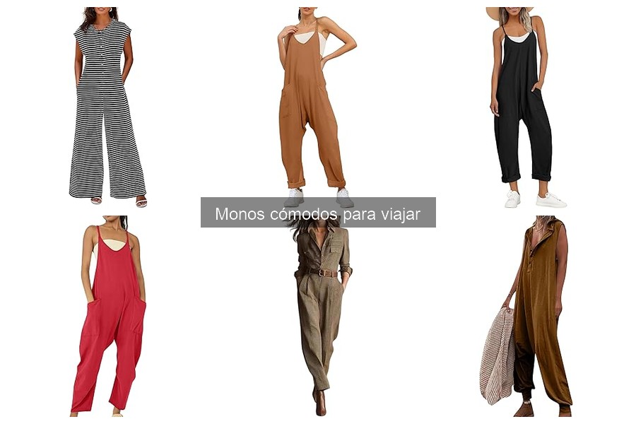 Mejores monos cómodos para viajar en 2023