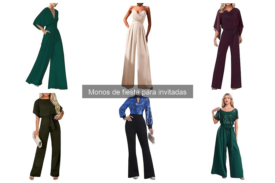 Mejores monos de fiesta para invitadas según la ocasión