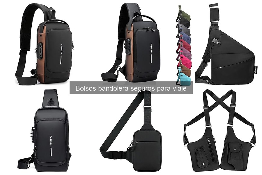 Mejores ofertas en bolsos bandolera seguros para viajar