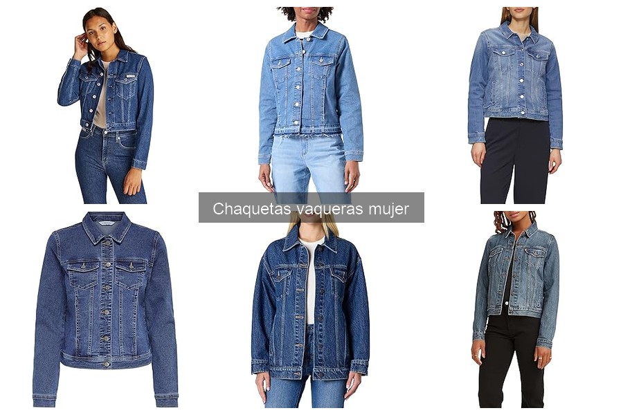 Mejores ofertas en chaquetas vaqueras para mujer