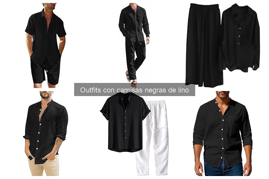 ** Mejores ofertas para comprar camisas negras de lino online
