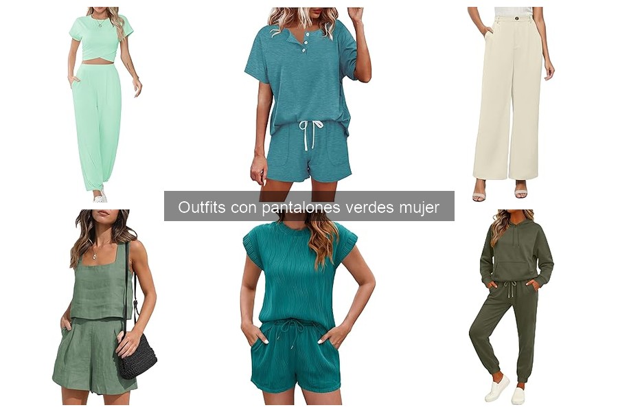 Mejores pantalones verdes para cada tipo de cuerpo