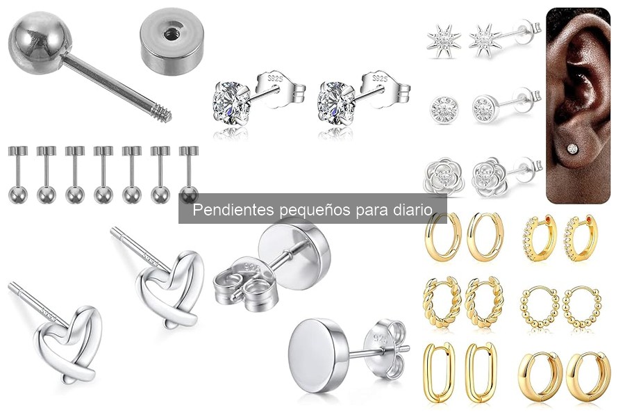 Mejores pendientes pequeños para uso diario y comparativa