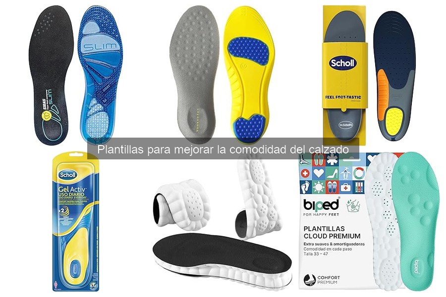 Mejores plantillas para calzado: guía de compra y consejos