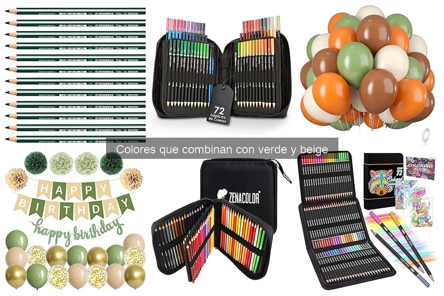 Mejores prendas en verde y beige para cada temporada