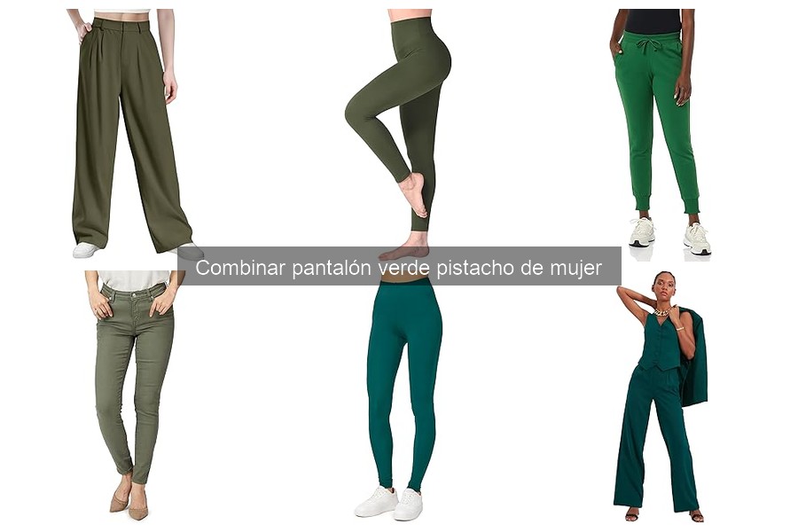 Mejores prendas para combinar pantalones verde pistacho