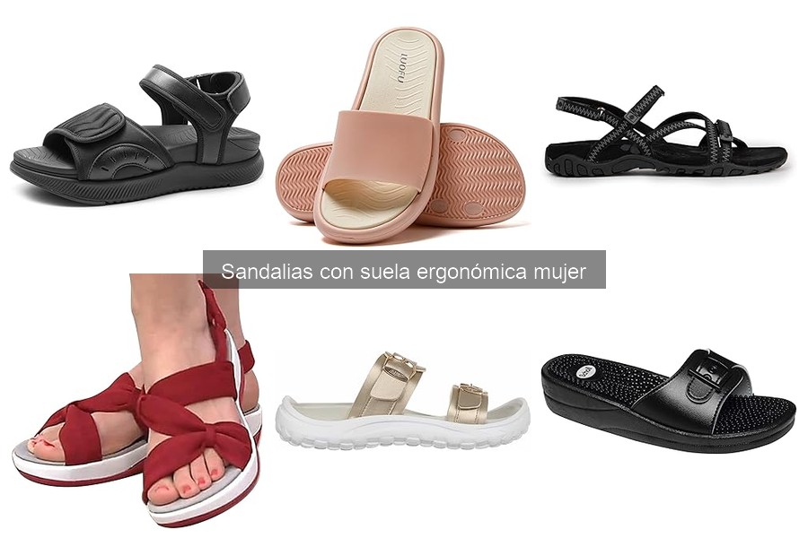 Mejores sandalias con suela ergonómica para uso diario