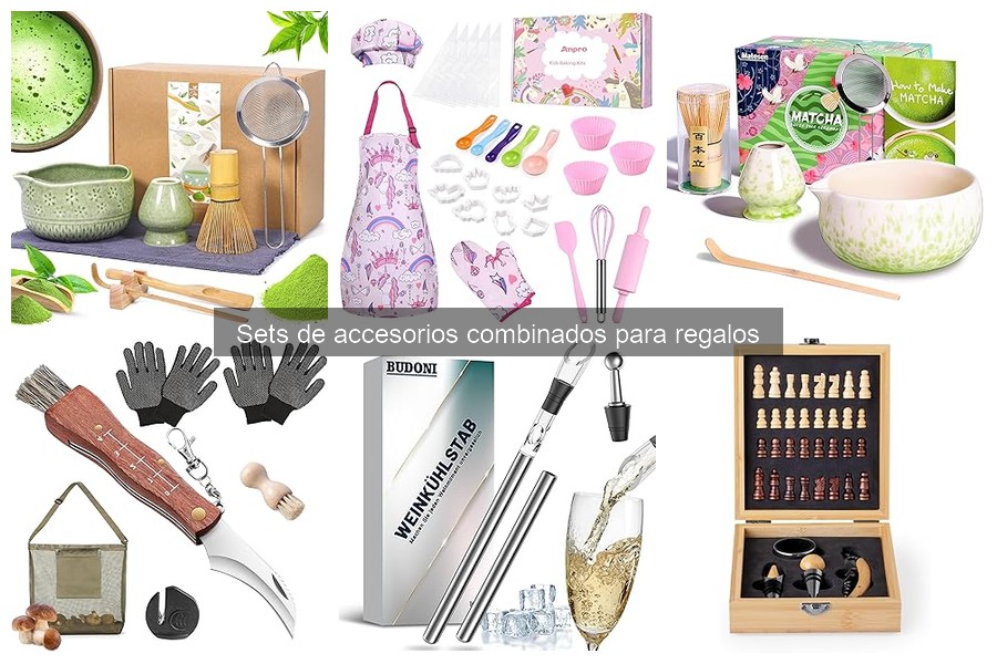 Mejores sets de accesorios para regalar en cumpleaños