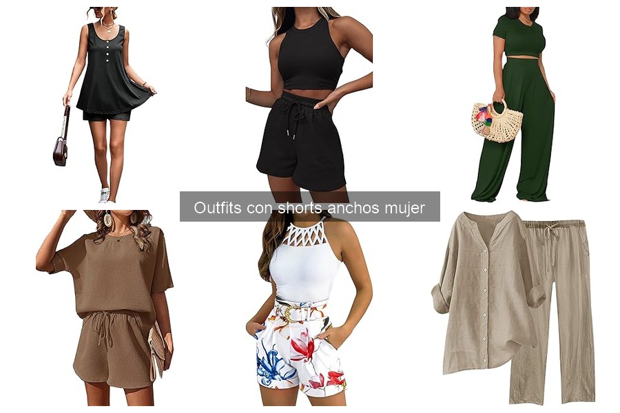 Mejores shorts anchos para verano: comodidad y estilo