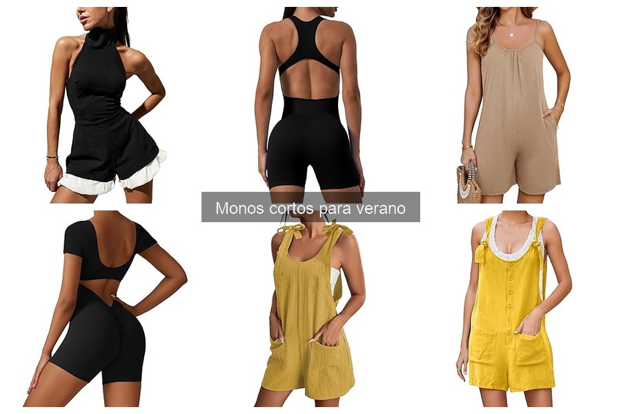 Mejores sitios para Comprar Monos Cortos de Verano Online