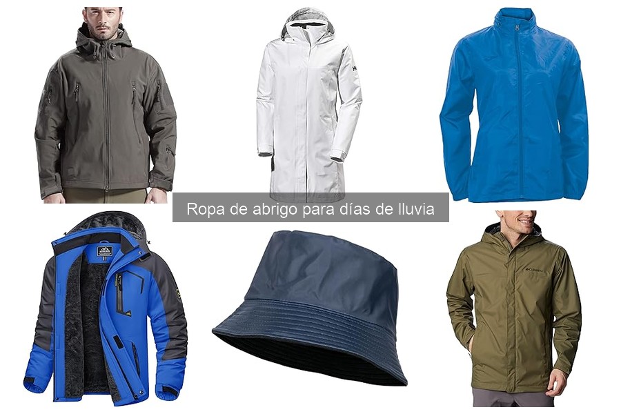 Mejores tejidos para ropa de abrigo en días de lluvia