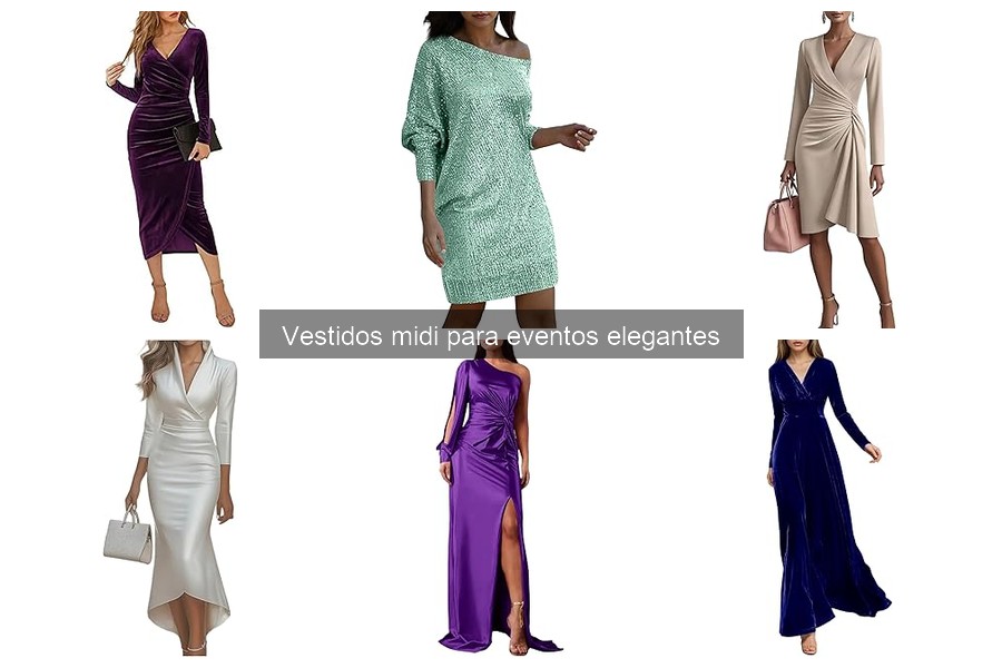 Mejores tiendas online para vestidos midi elegantes