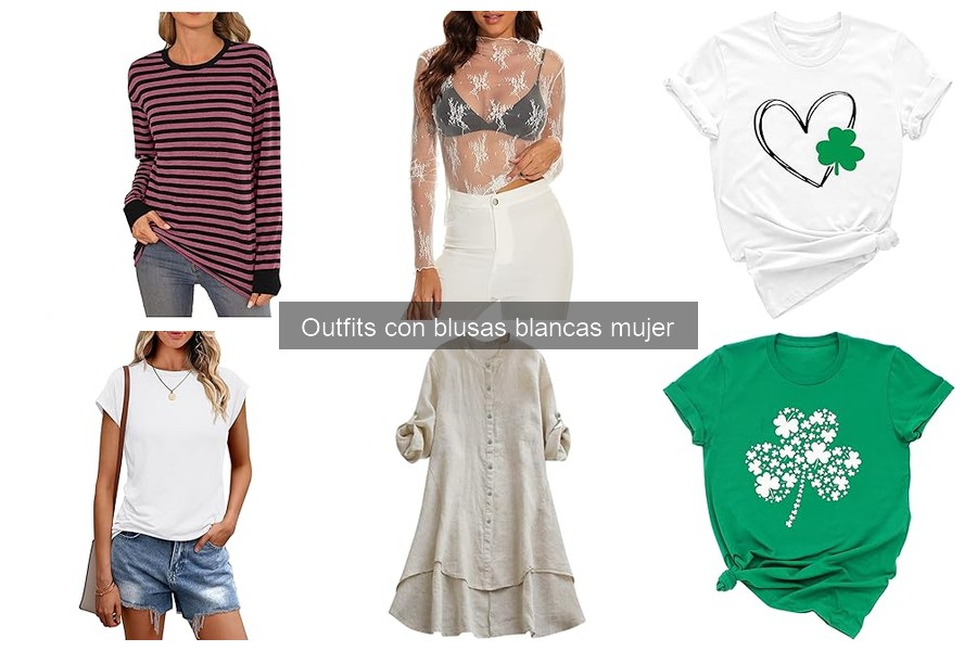 Mejores tiendas para comprar blusas blancas de calidad