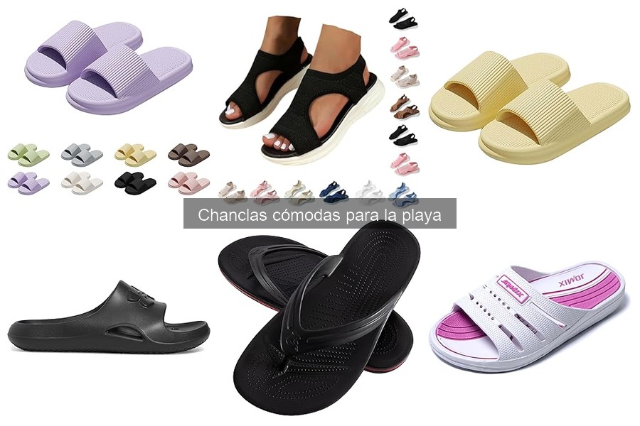 Mejores tiendas para comprar chanclas cómodas de playa