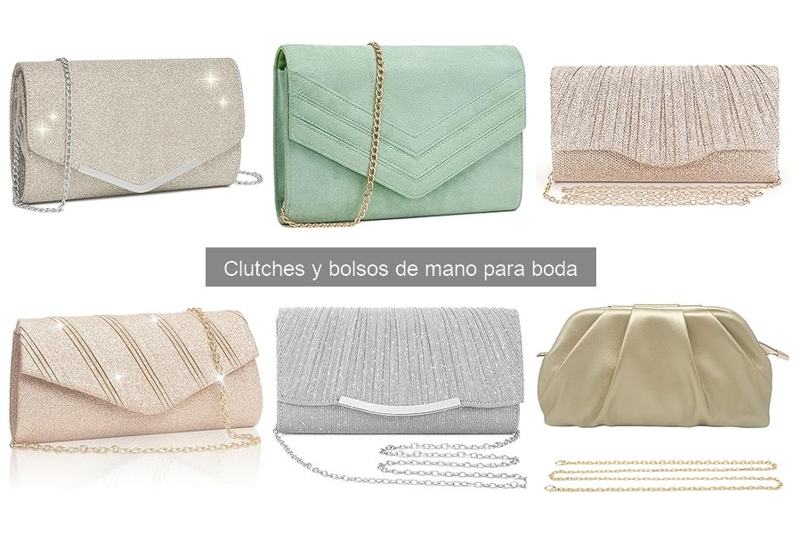 Mejores tiendas para comprar clutches de mano para bodas