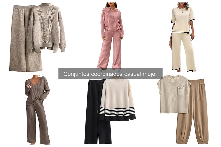 Mejores tiendas para comprar conjuntos coordinados casual mujer