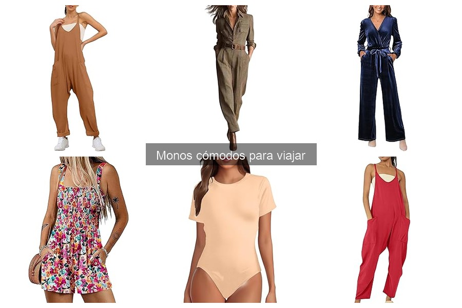 Mejores tiendas para comprar monos cómodos para viajar