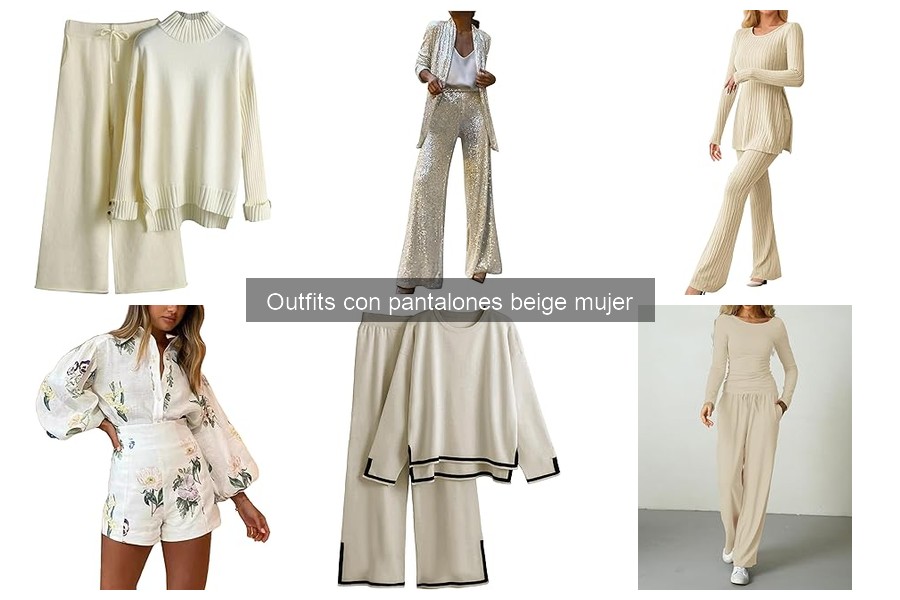 Mejores tiendas para comprar pantalones beige de calidad