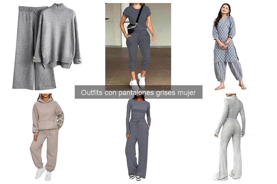 Mejores tiendas para comprar pantalones grises mujer online