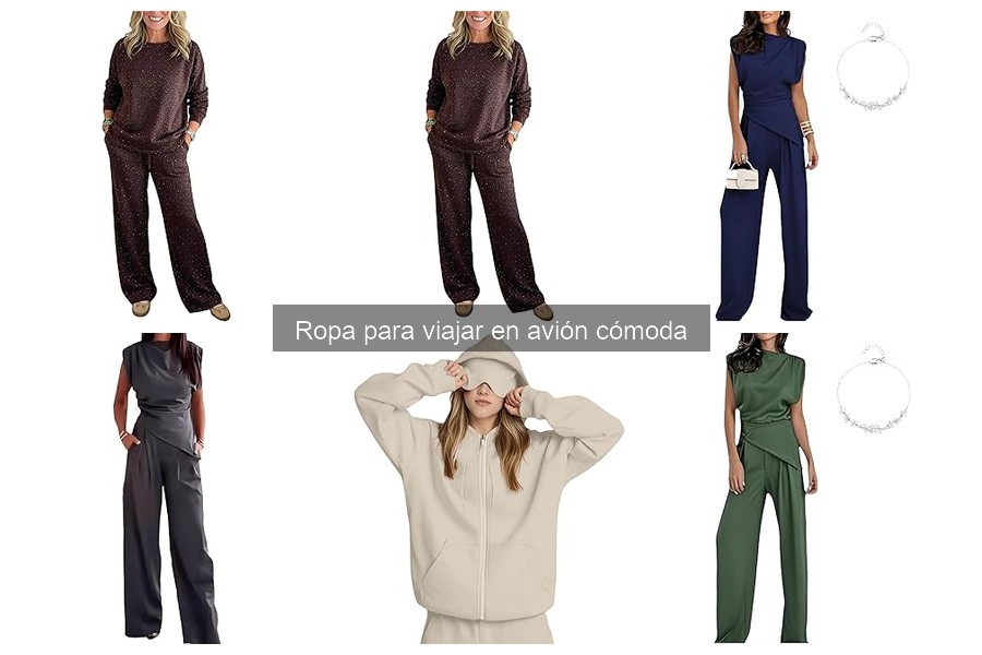 Mejores tiendas para comprar ropa cómoda para volar