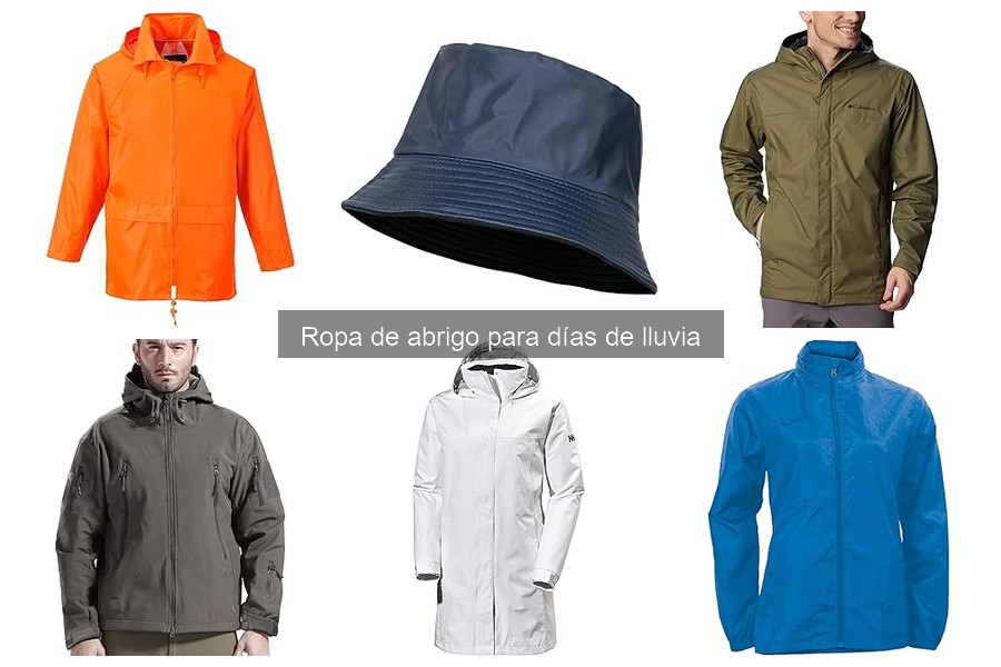 Mejores tiendas para comprar ropa de abrigo en lluvia