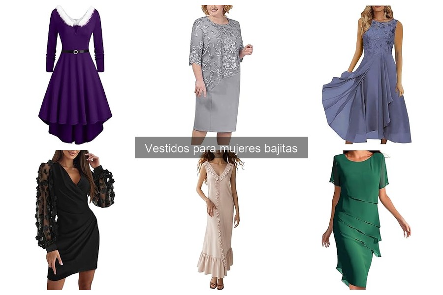 Mejores vestidos para mujeres bajitas en 2023