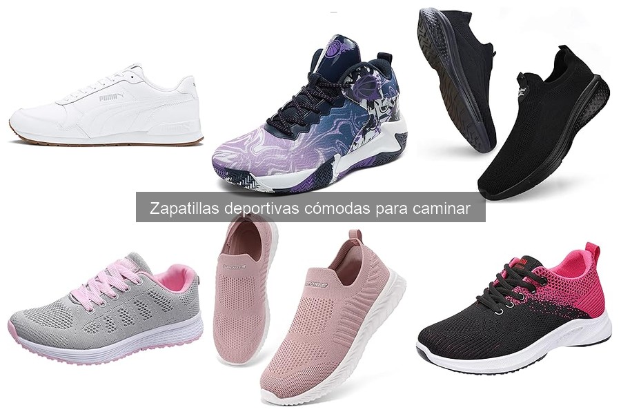 Mejores zapatillas deportivas cómodas para caminar 2023