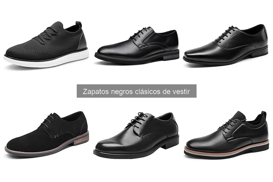 Mejores zapatos negros clásicos de vestir para mujeres