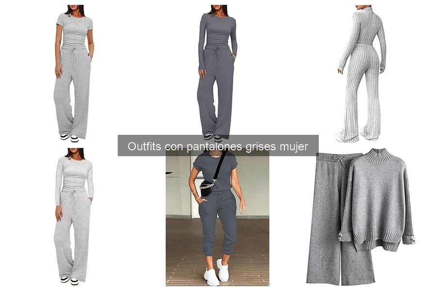 Mejores zapatos para combinar con pantalones grises mujer