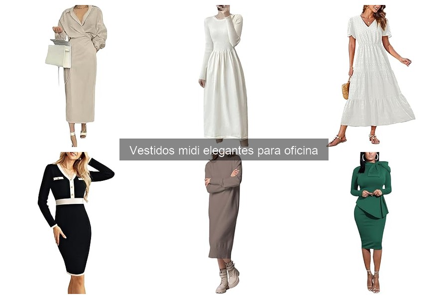 Mejores zapatos para combinar con vestidos midi elegantes