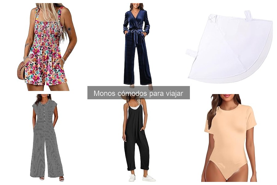 Monos cómodos para viajar: comodidad y estilo en tus viajes